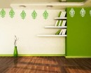 Damask Wall Pattern Decal Modern Vinyl Art Stickers